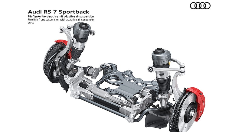 2020 Audi RS 7 Sportback - Five link front suspension with adaptive air suspension , car, HD wallpaper