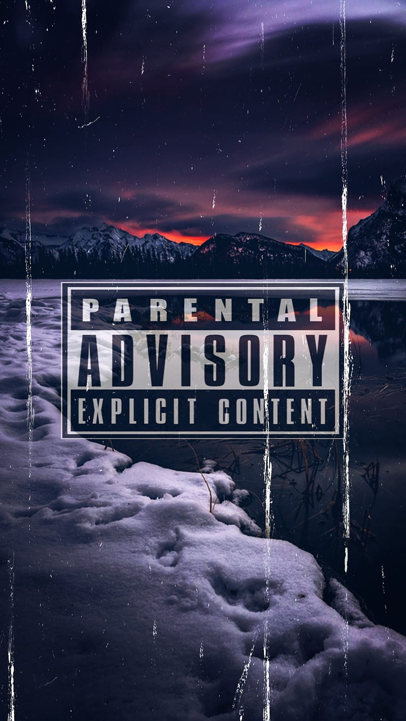 Parental Advisory, explicit content, logo, HD phone wallpaper