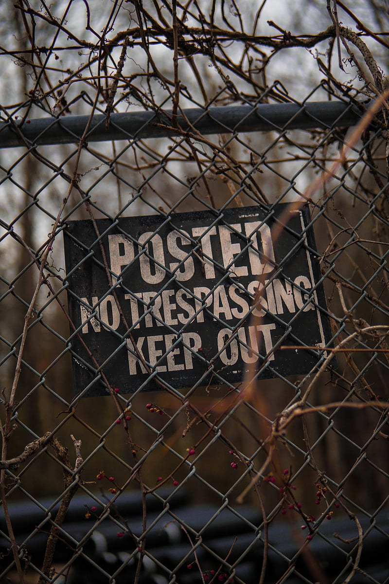 plate, mesh, fence, sign, HD phone wallpaper