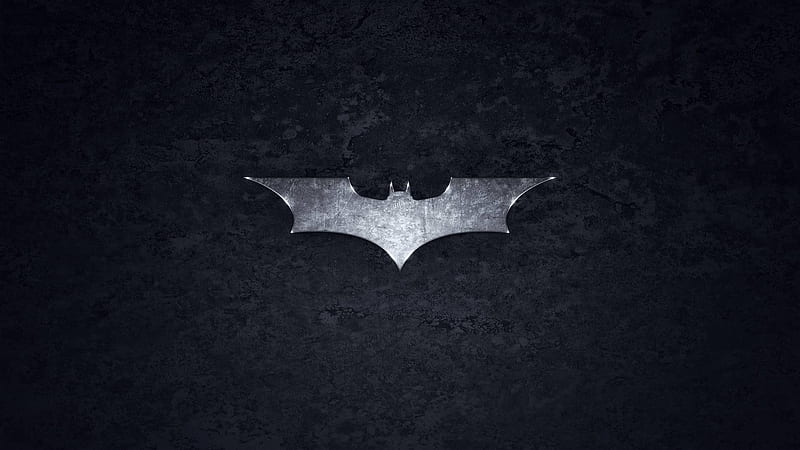 White Batman Logo In Black Background Batman, HD wallpaper | Peakpx
