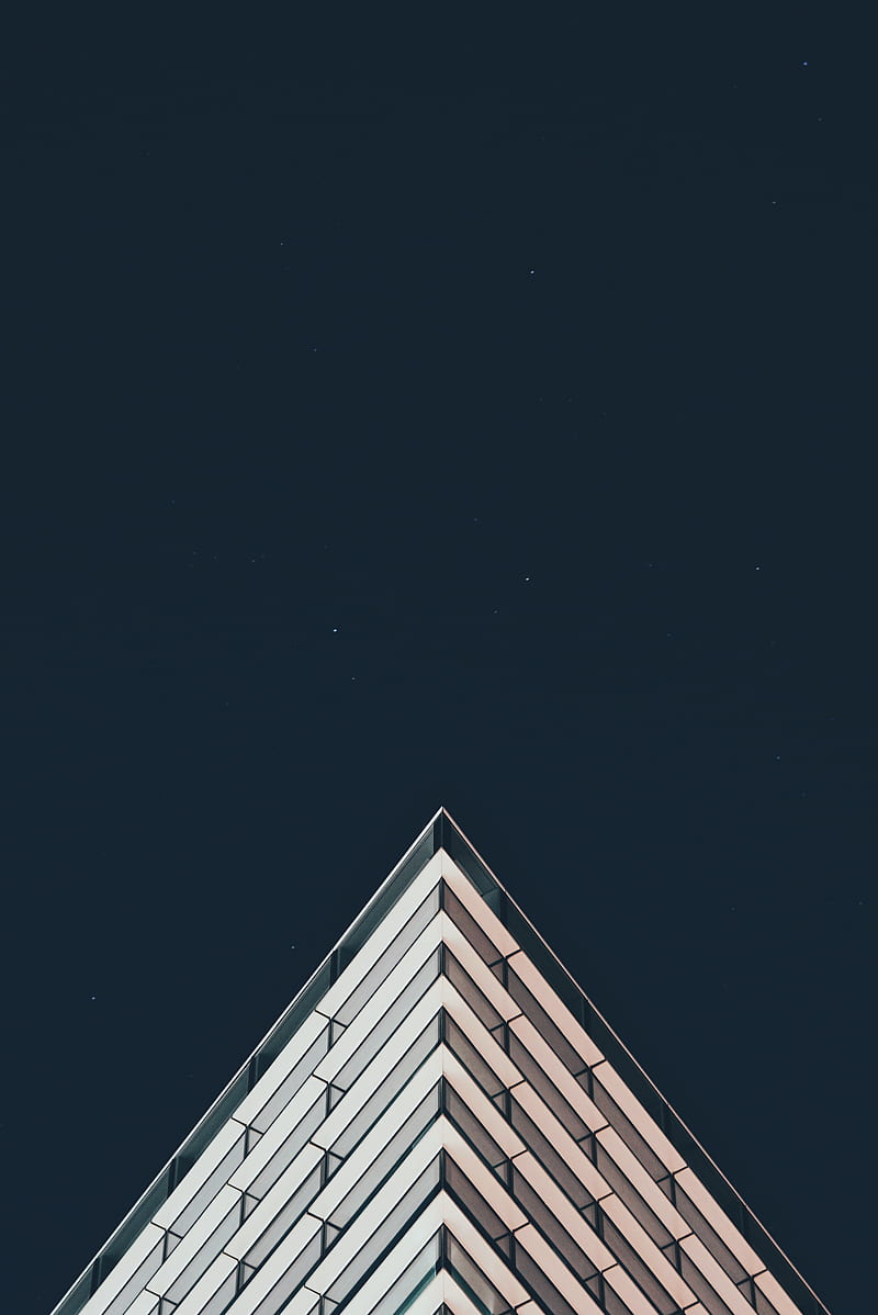 Triangle Building, building, tower, HD phone wallpaper