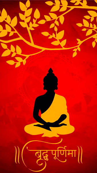 Buddha, buddha purnima, art, painting, HD phone wallpaper | Peakpx