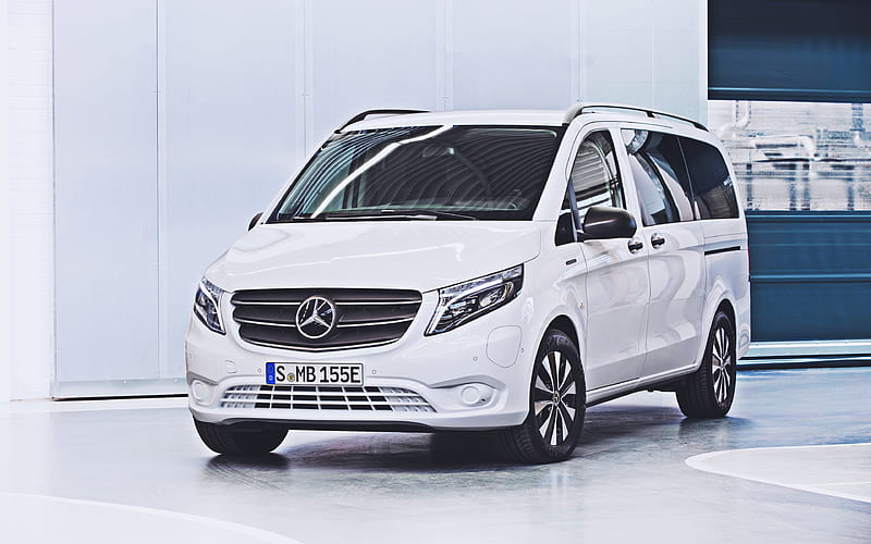 Mercedes-Benz eVito Tourer minibuses, 2020 cars, W447, 2020 Mercedes-Benz  Vito, HD wallpaper