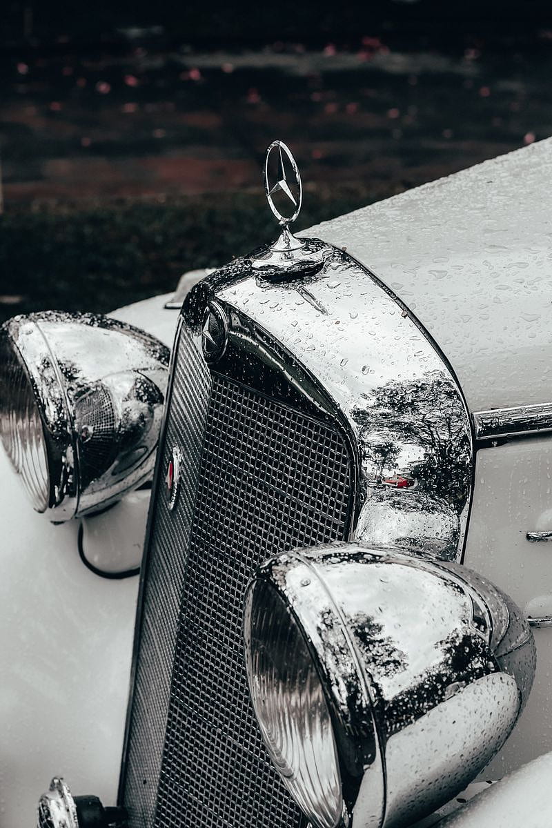 Mercedes, Car, Retro, Vintage Iphone 4s 4 For Parallax Background, HD phone wallpaper
