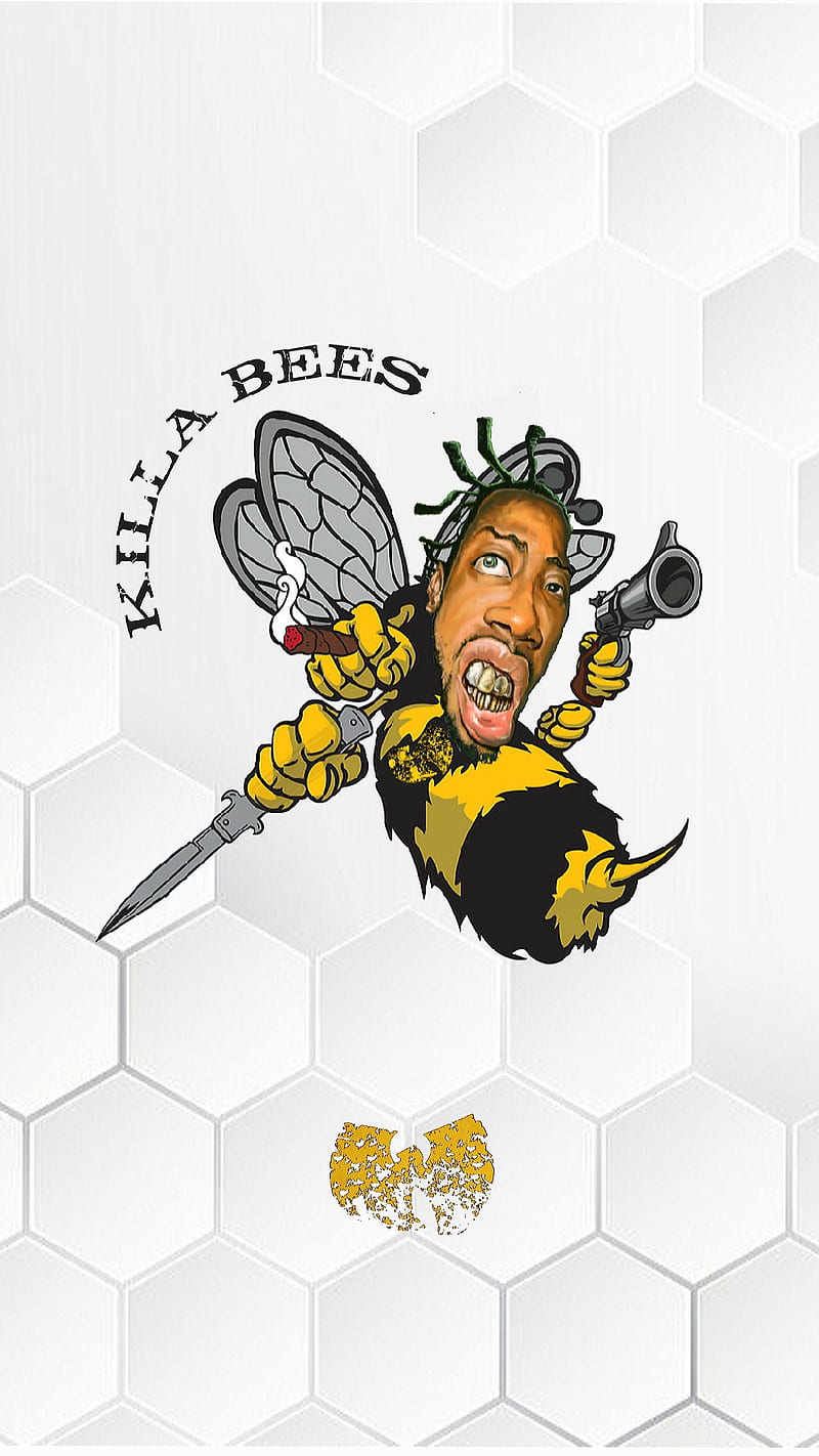 Wu Tang Clan, hip hop, killa bees, logo, new york, odb, rap, staten island, HD phone wallpaper