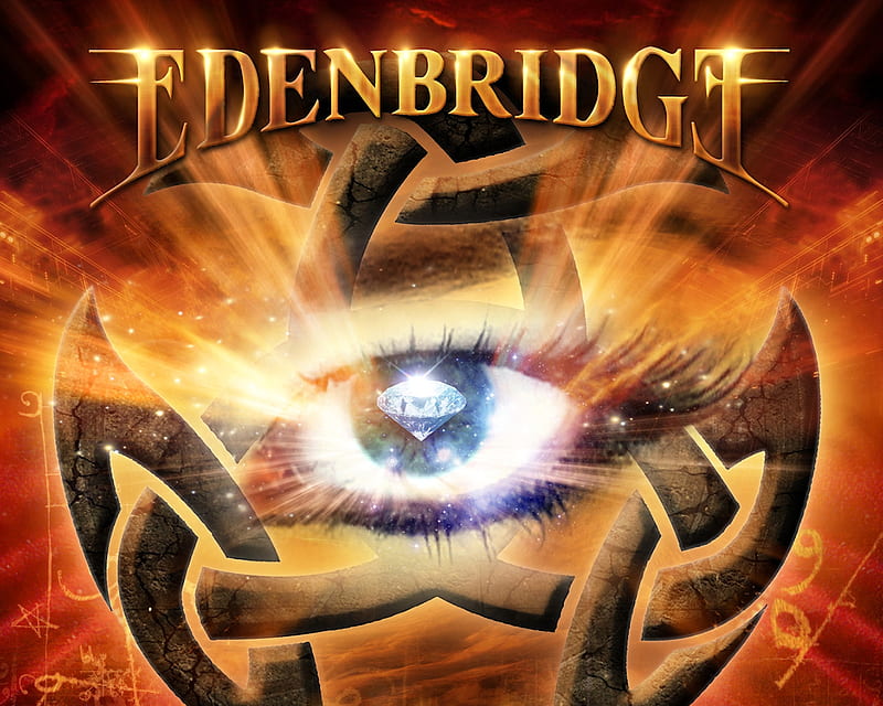 Edenbridge, metal, logo, band, heavy, HD wallpaper