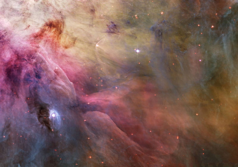 LL Ori and the Orion Nebula, stars, cool, nebula, space, fun, galaxies, HD wallpaper
