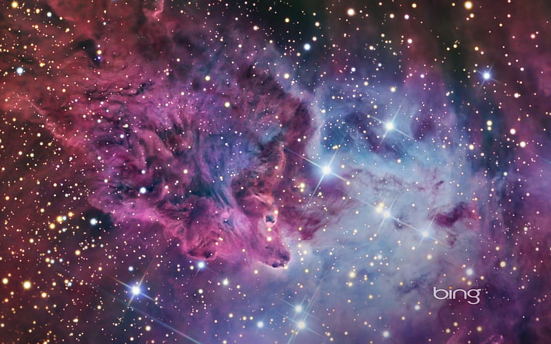 A large HII nebula-Bing, HD wallpaper