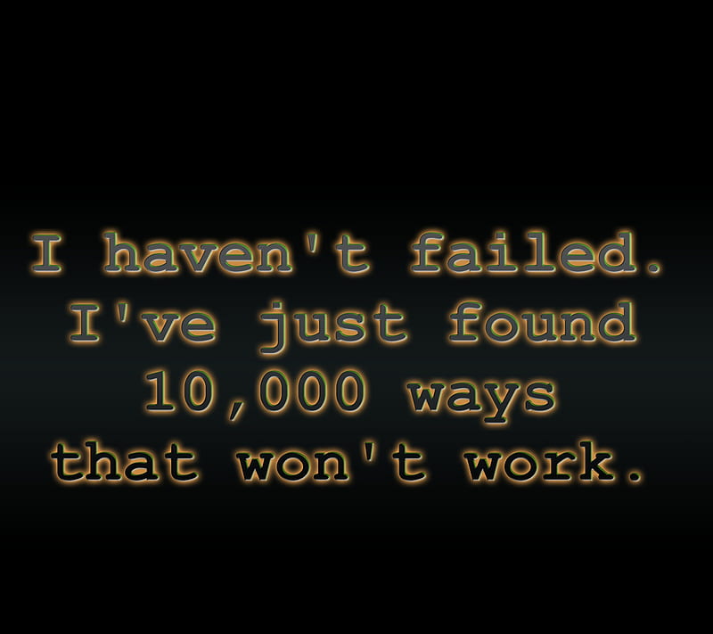 failed, effort, new, nice, quote, saying, sign, HD wallpaper