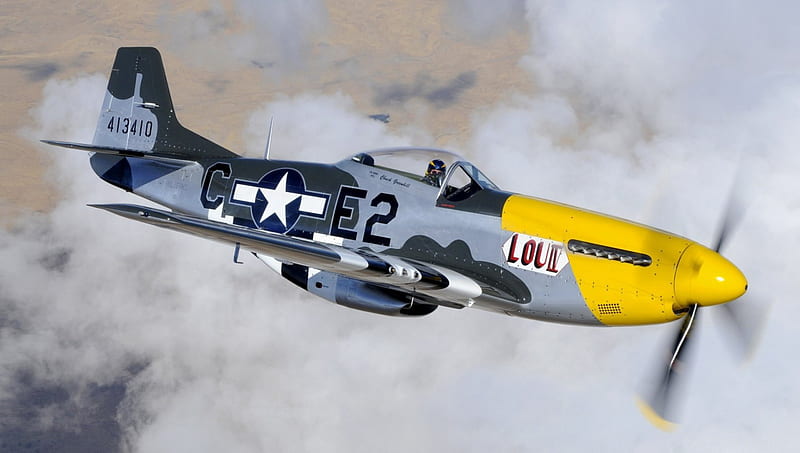 P 51 Mustang Chuck Greenhill, Chuck Greenhill, Mustang, guerra, Plane, P 51, HD wallpaper