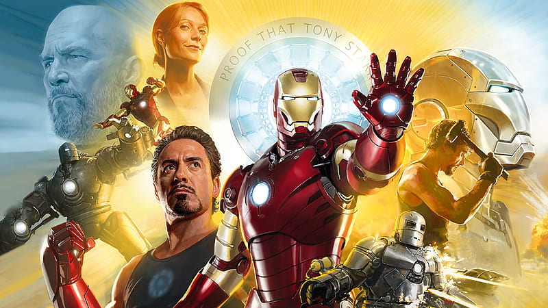 Iron Movie Art, iron-man, artwork, superheroes, artist, HD wallpaper