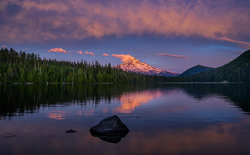 Lost Lake, Mt Hood, Oregon Ultra, Nature, Lakes, Pacific, Mount, Lost, Summer, Sunset, Pink, Trees, Lake, Forest, Water, National, Cascade, Pine, Oregon, Outdoors, Scenic, Range, Hood, Adventure, northwest, unitedstates, pacificnorthwest, stratovolcano, remote, pinetrees, mounthood, lostlake, noone, cascaderange, hoodriver, lostlakeresort, mthood, mthoodnationalforest, nationalforest, pinksunset, HD wallpaper