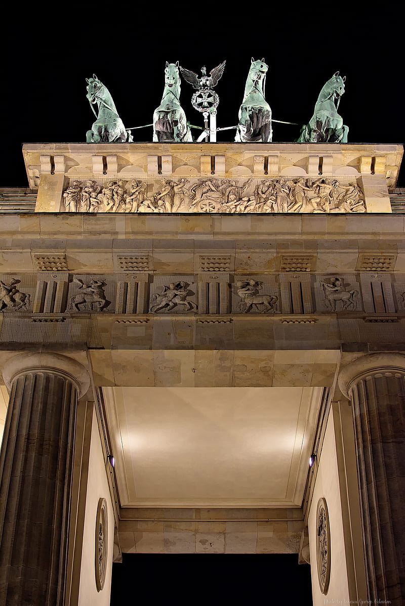 Brandenburg gate, brandenburg, brandenburggate, gate, HD phone wallpaper
