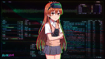 Mikoto Misaka Linux, HD wallpaper