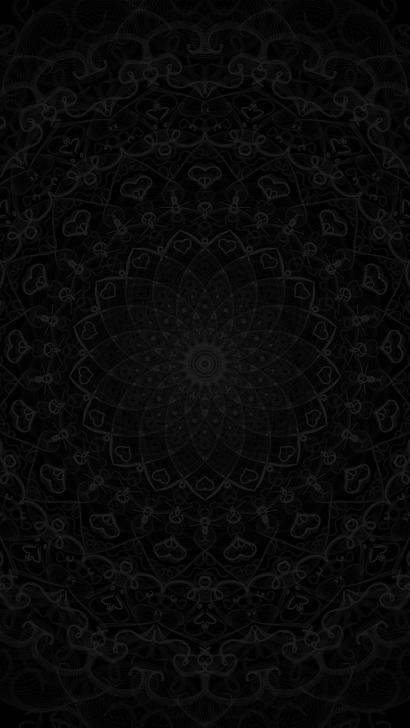 Pattern Black Design Monochrome Black iphone amoled black abstract HD  phone wallpaper  Pxfuel