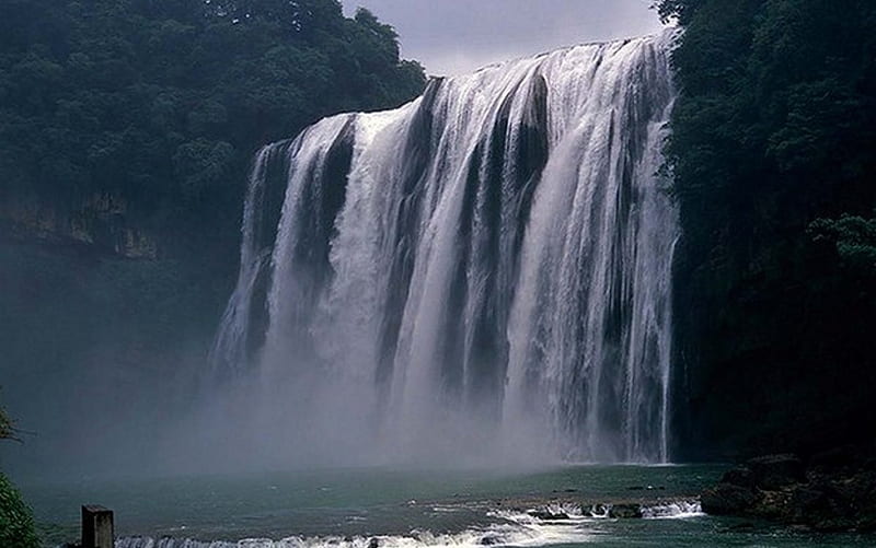 Waterfalls, waterfall, amazing, nature, water, HD wallpaper Waterfalls, waterfall, amazing, nature, water, HD wallpaper