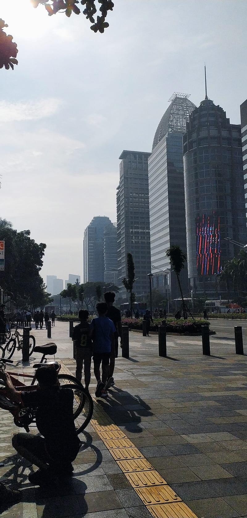 Kota Jakarta, city, town, HD phone wallpaper