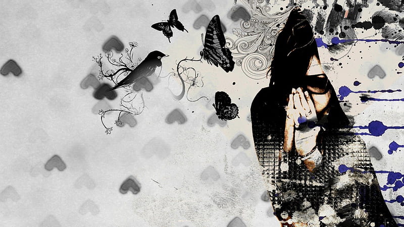 My heart is not like yours at all, ruki, jrock, vocalist, the gazette, HD wallpaper