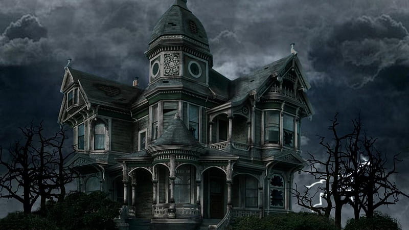 Haunted House 4USkY [] for your , Mobile & Tablet. Explore Home For . , for Houses, Home Computer, Spooky Castle, HD wallpaper