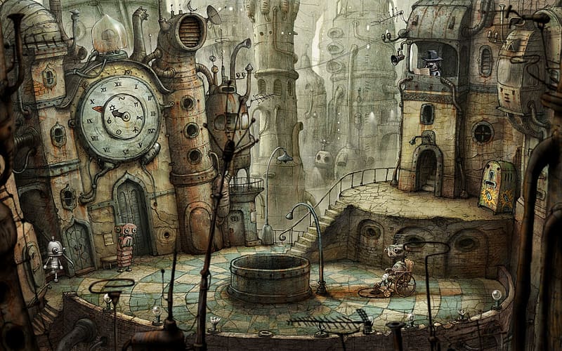 Video Game, Machinarium, HD wallpaper