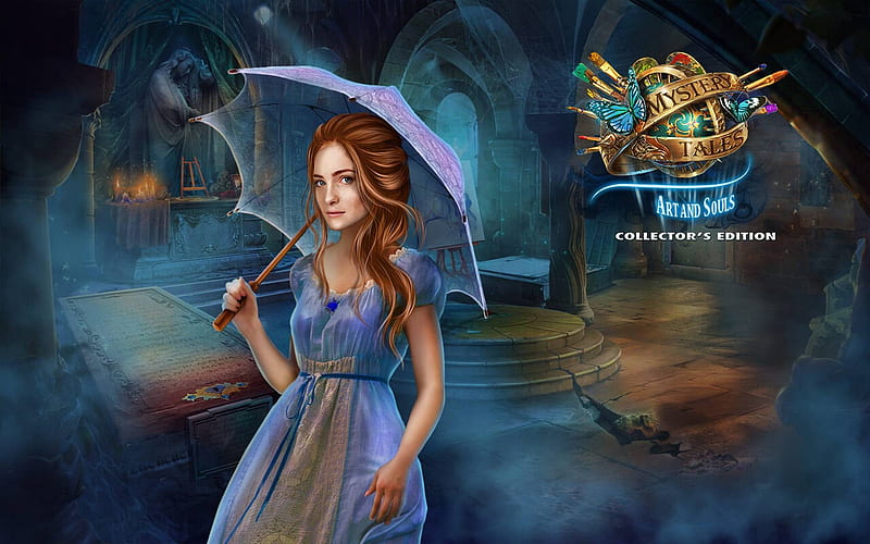 Mystery Tales 12 - Art and Souls05, video games, cool, puzzle, hidden object, fun, HD wallpaper