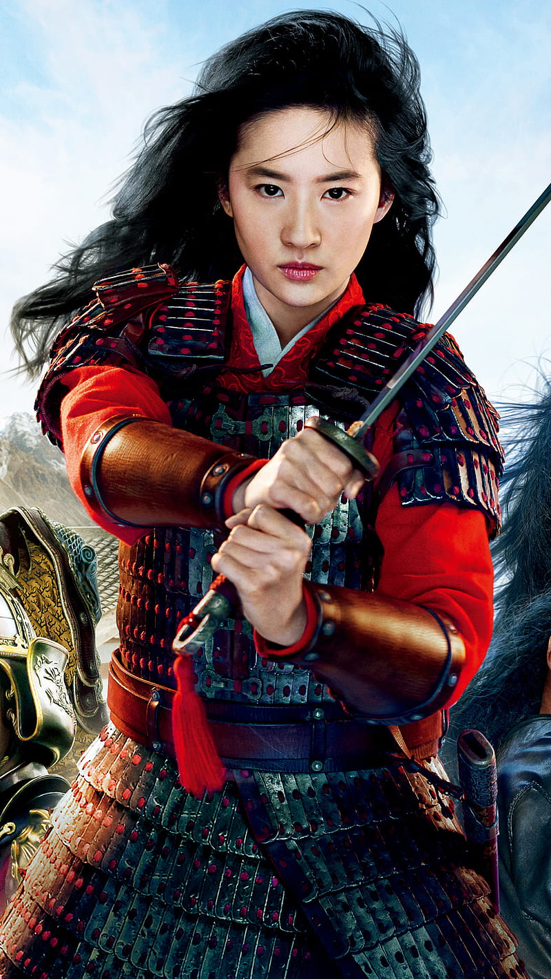 Chinese, Model, Sword, Movie, Actress, Liu Yifei, Mulan (2020), Hua ...