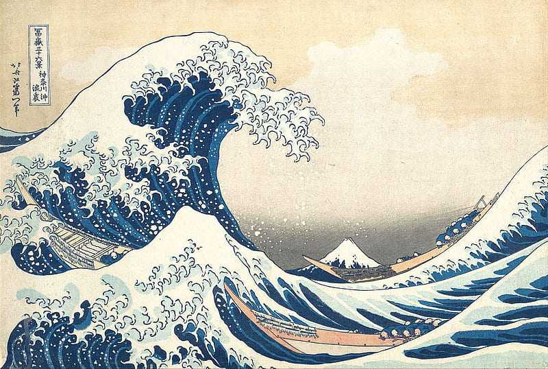 The Great Wave off Kanagawa, Japan Art, HD wallpaper
