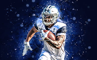 Tony Pollard, grunge art, Dallas Cowboys, american football, NFL,  cornerback, HD wallpaper