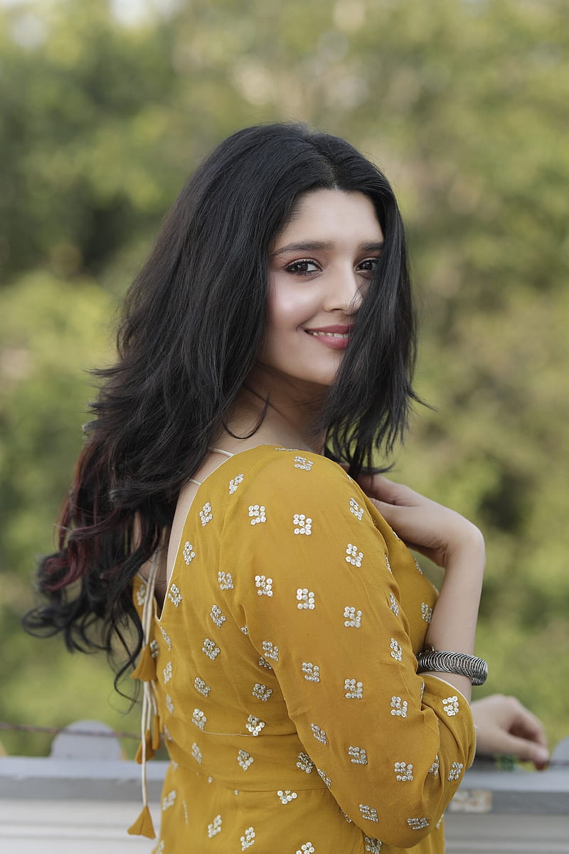 Ritika Singh, face, hair, smiling, cute, HD phone wallpaper