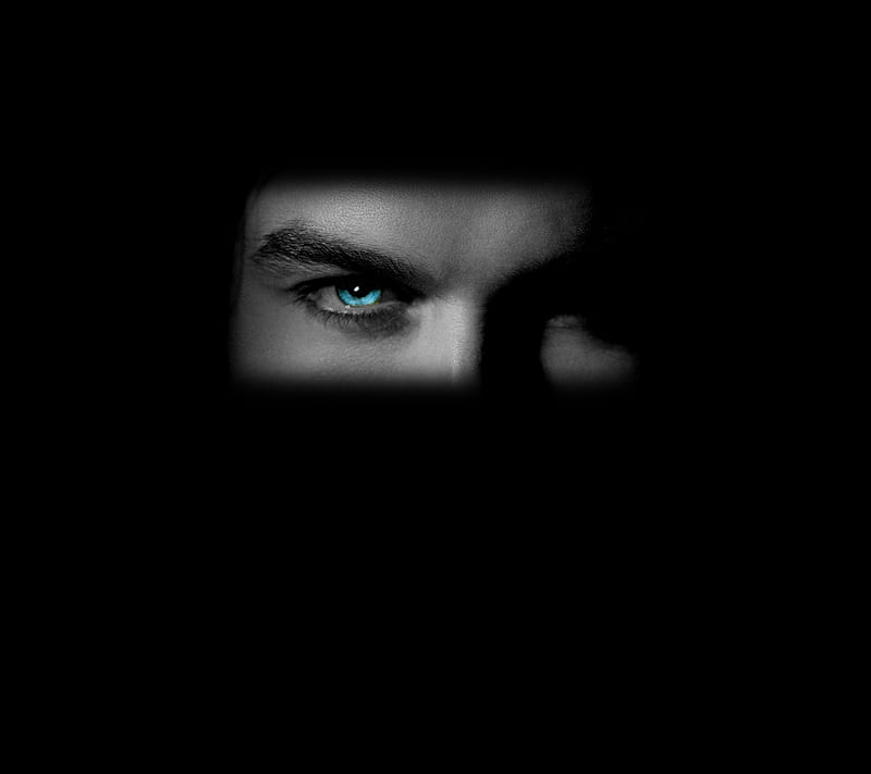 Premium Photo  A black man with blue eyes and a black background