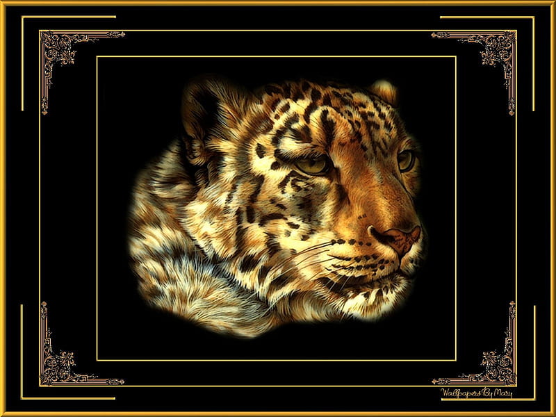 Leopards Portrait 1600x1200, BigCats, Felines, Leopards, Animals, HD wallpaper