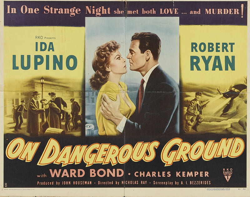 Classic Movies - On Dangerous Ground (1951), Ed Begley, Classic Movies, Ida Lupino, Ward Bond, On Dangerous Ground, Robert Ryan, HD wallpaper