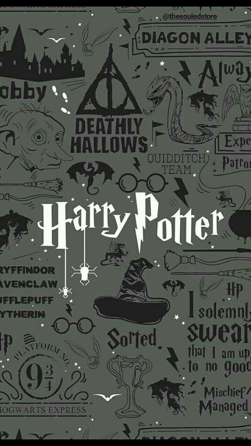 Harry Potter , harry potter, magia, HD phone wallpaper