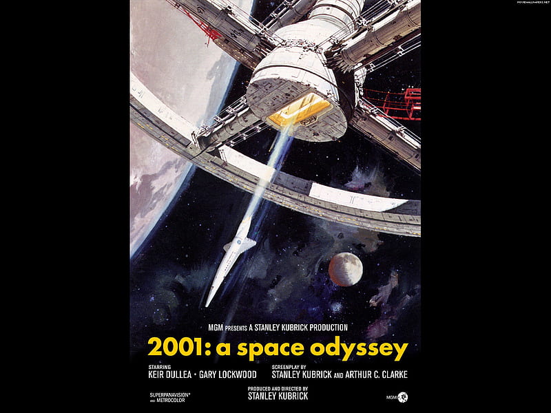 2001 a Space Odyssey / 2001 Odyssee im Weltraum, cult, stanley kubrick, mgm, cult movie, 2001 a space odyssey, HD wallpaper