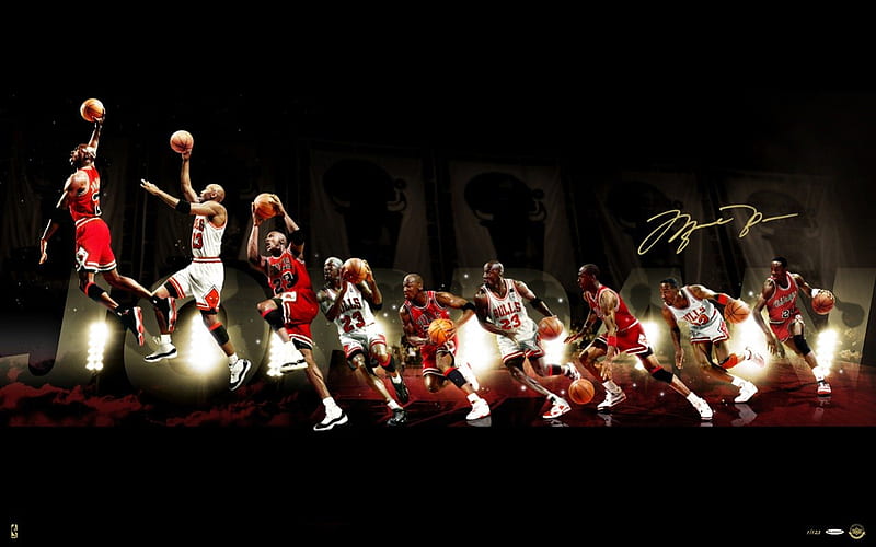 Michael Jordan The Greatest Ever, chicago bulls, michael jordan, 23, HD wallpaper