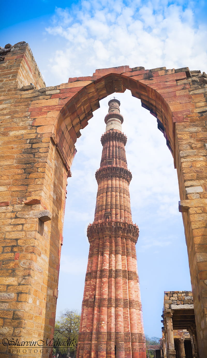 Qutub Minar, architecture, delhi, historic, india, mobile, nature, places,  qutubminar, HD phone wallpaper | Peakpx