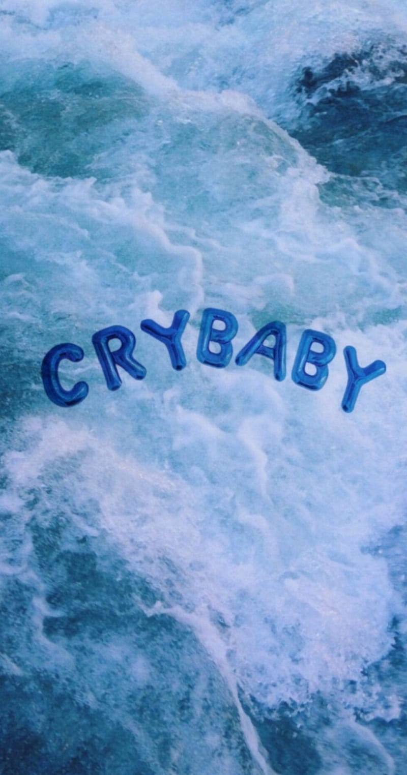 crybaby aesthetic , blue, melanie martinez, water, HD phone wallpaper