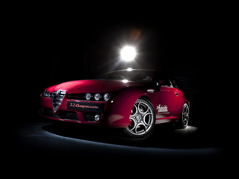 2009 Autodelta Alfa Romeo Brera S, Coupe, Supercharged, V6, car, HD wallpaper