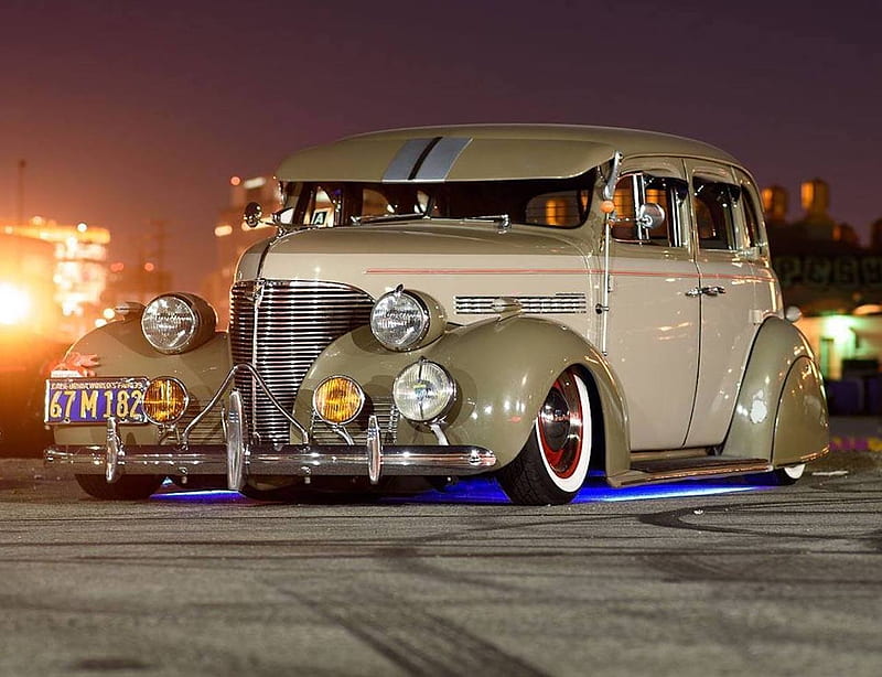 1939 Chevrolet Master Deluxe, chevy, custom, oldie, lowrider, HD wallpaper