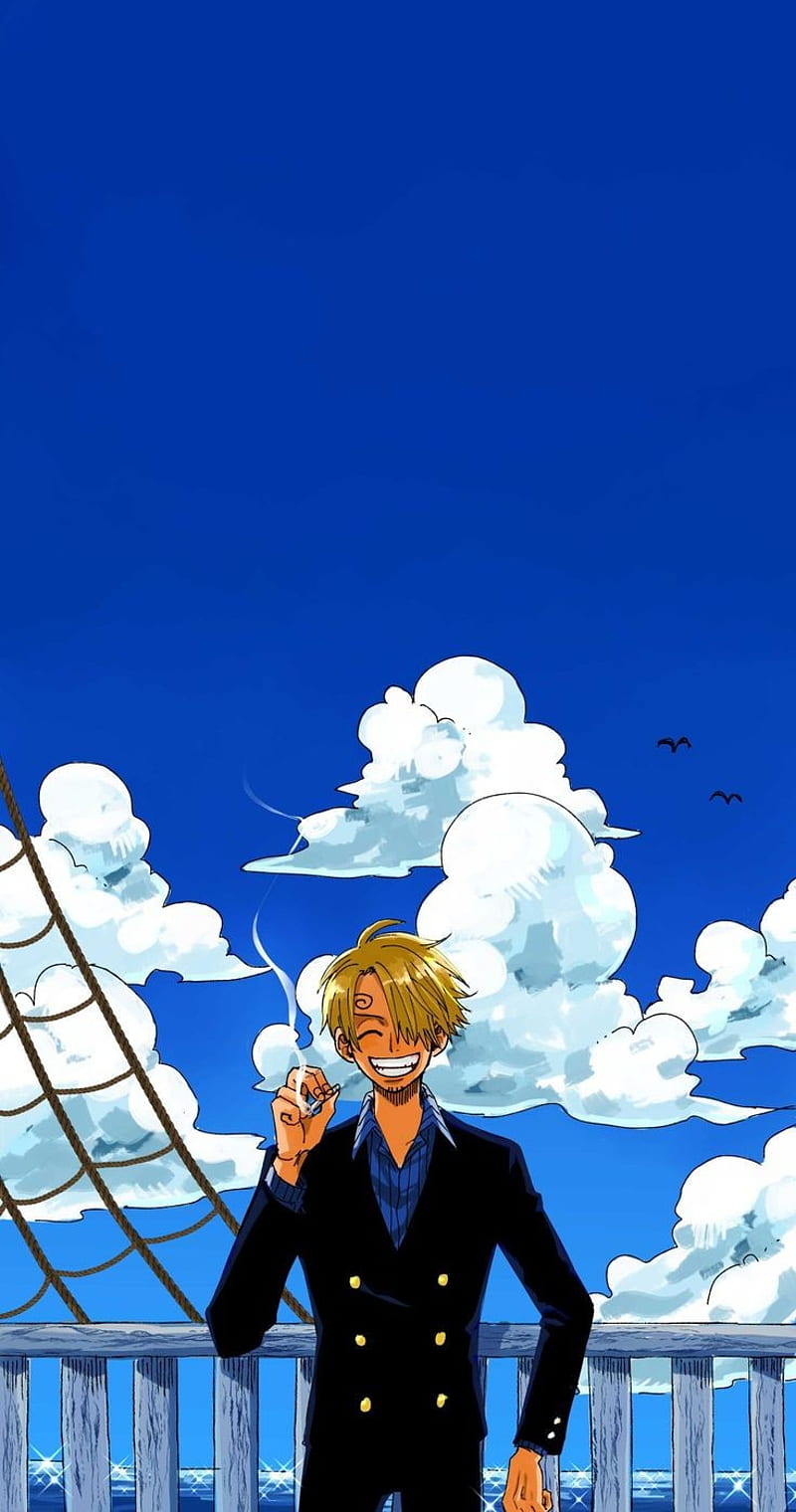 18+ Sanji Wallpapers for iPhone and Android by Marc Vasquez