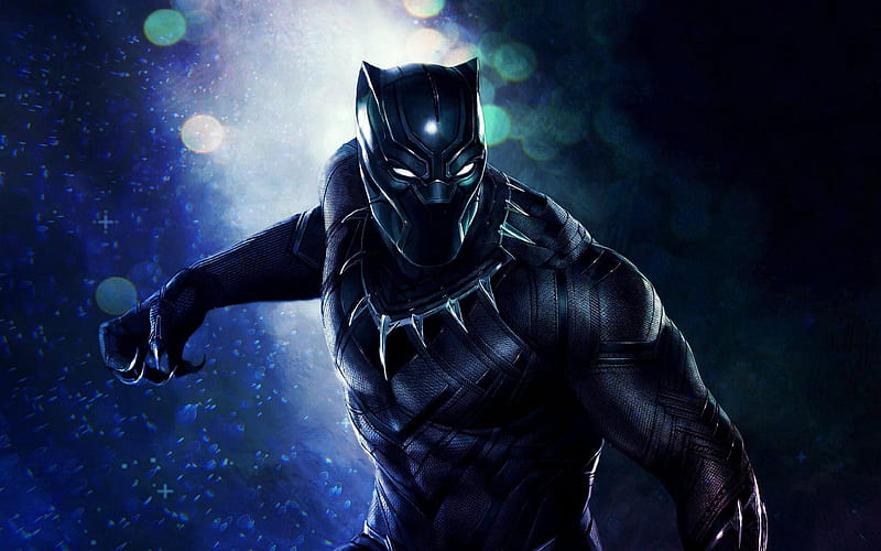 Black Panther 2018 movie, Marvel, science fiction, HD wallpaper