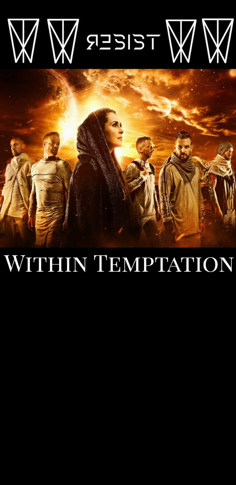 Within Temptation , theme, resist 2019, HD phone wallpaper