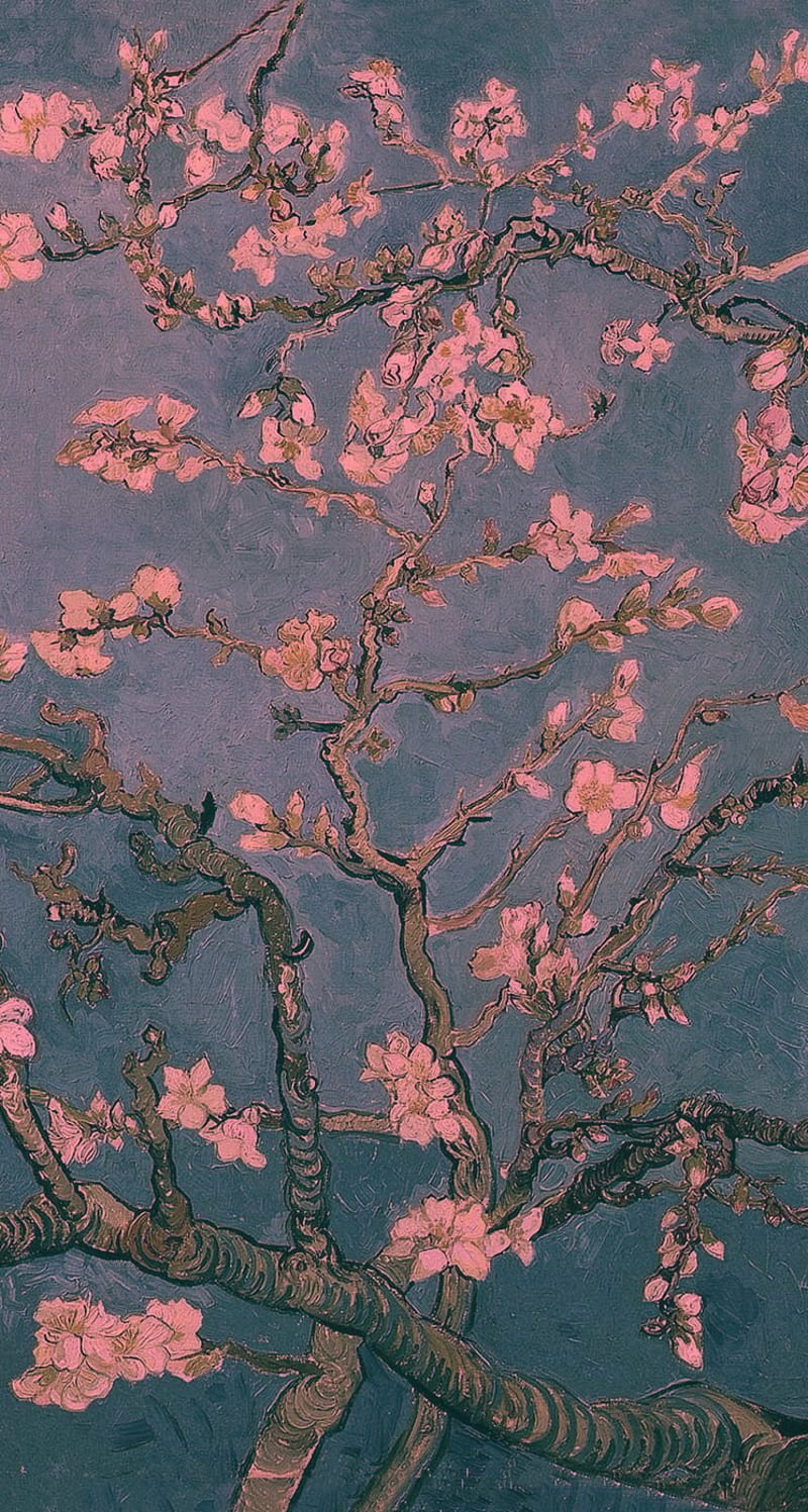 Download Almond Blossoms by Vincent Van Gogh Wallpaper  Wallpaperscom