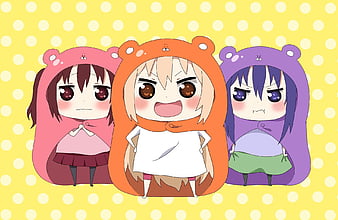 himouto! umaru-chan, chibi, cute, Anime, HD wallpaper