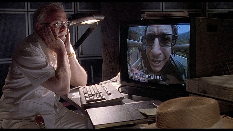 Movie, Jurassic Park, Jeff Goldblum, John Hammond, Richard Attenborough, HD wallpaper
