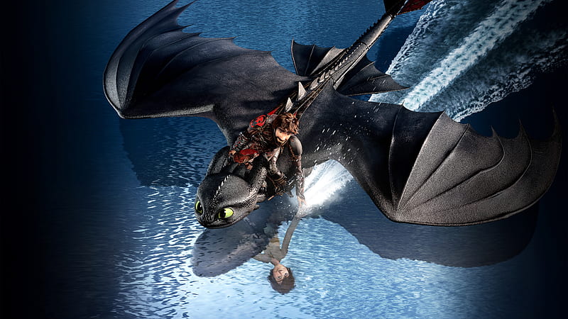 how to train your dragon: the hidden world, flying, animation, Movies, HD wallpaper