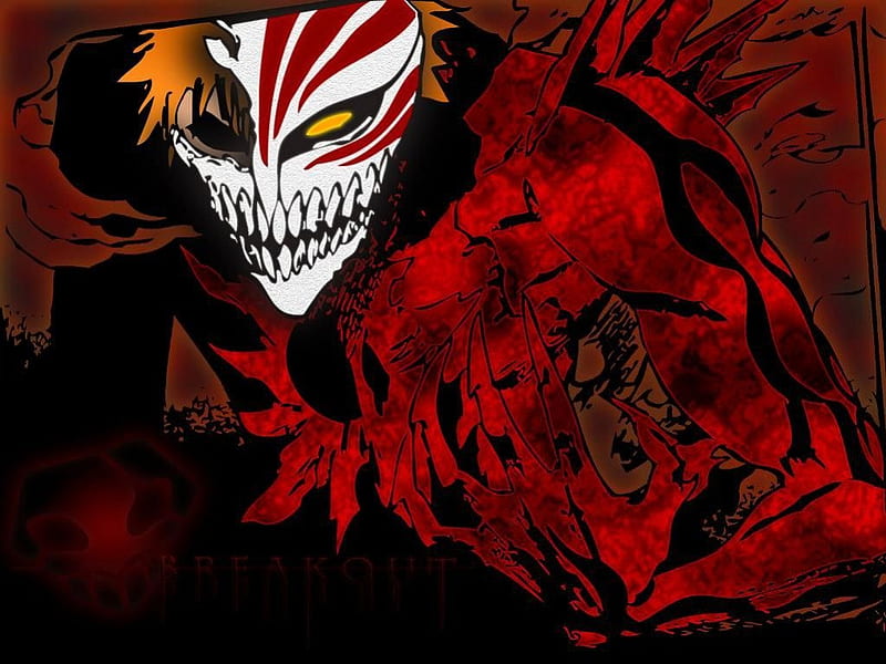 Ichigo Kurosaki Wallpaper 4K, Bleach, 5K, Red background