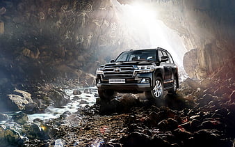 Toyota Land Cruiser 200, offroad, 2020 cars, SUVs, luxury cars, 2020 Toyota Land Cruiser 200, japanese cars, Toyota, HD wallpaper