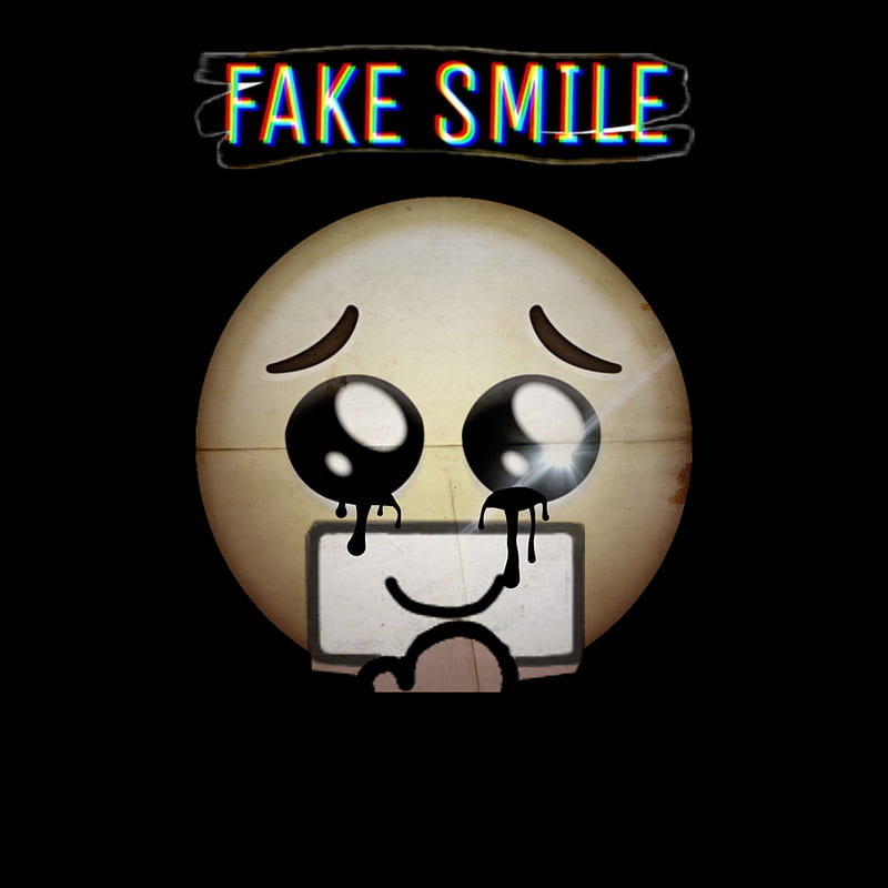 Depression Wallpaper Emoji Fake Smile