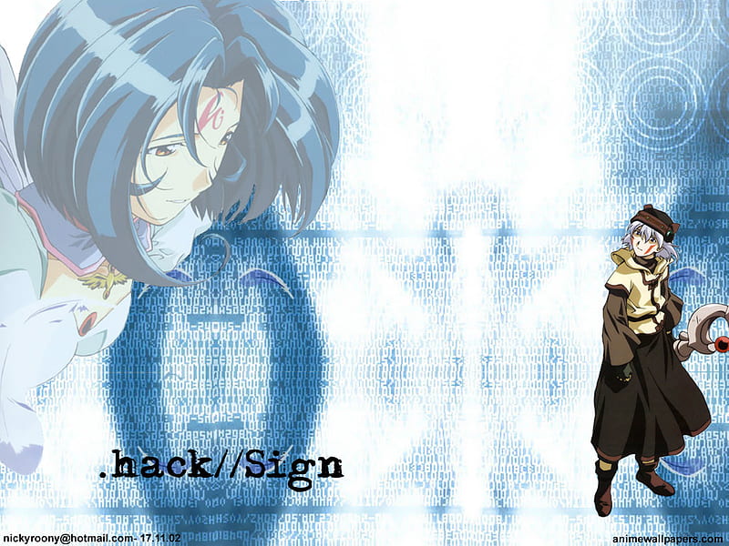 HD wallpaper: Anime, .hack//sign